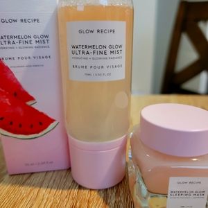GLOW Recipe ultra mist & sleep mask